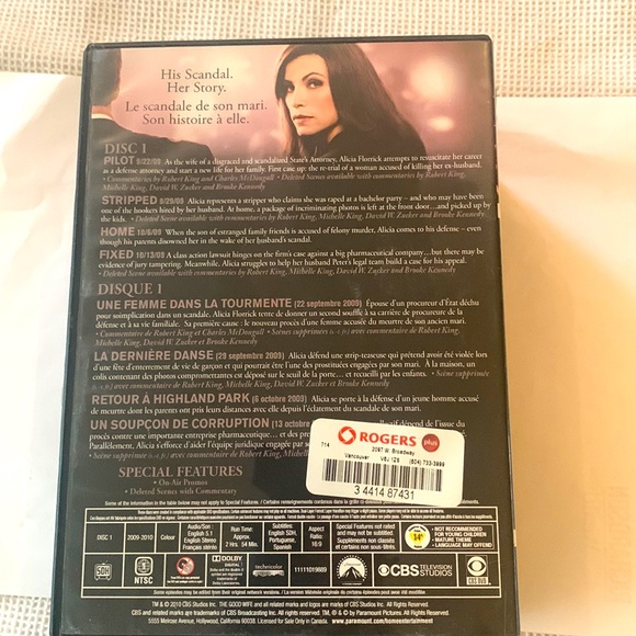 DVD the Good Wife Season 1 - Picture 2 of 2